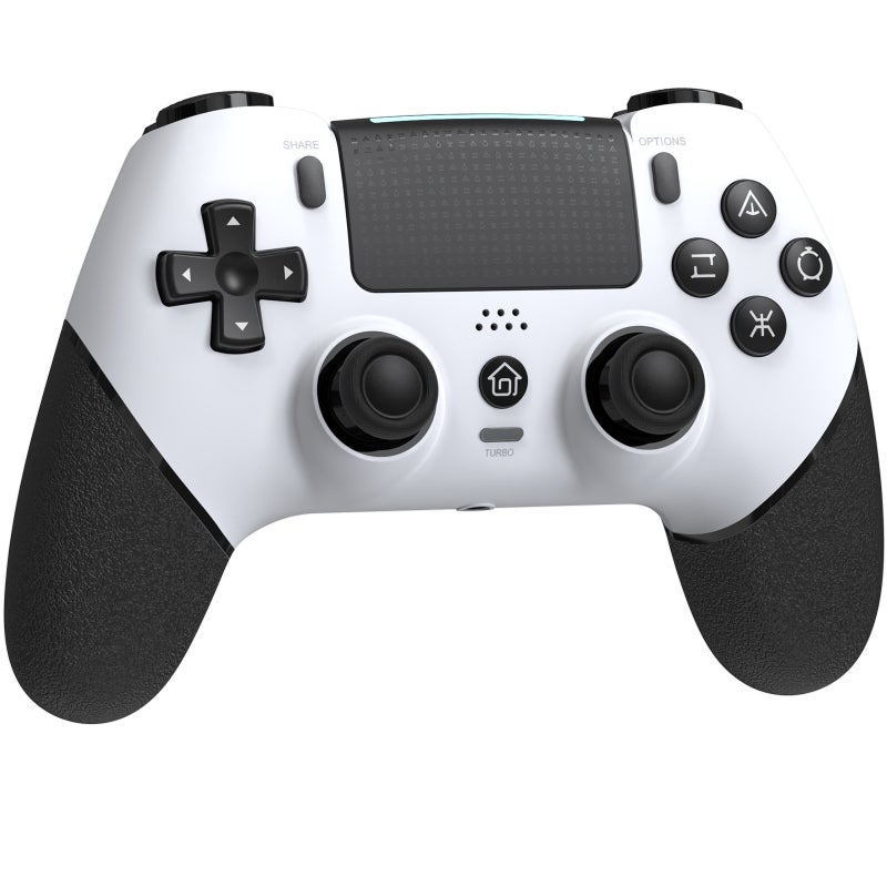 هال روكر PS4 وحدة تحكم ألعاب لاسلكية بلوتوث مع برمجة ماكرو، جيروسكوب ستة محاور، وظيفة اهتزاز مفاجئ - Image 4